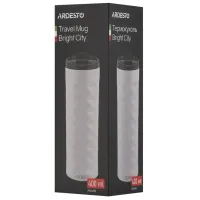 Термокружка Ardesto Bright City Thermal Mug Бежевый 0.4л photo 6