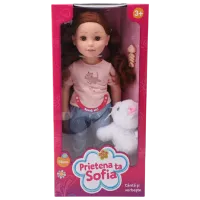 Păpușă HD Toys Sofia 522363 prietenoasă / 3+
