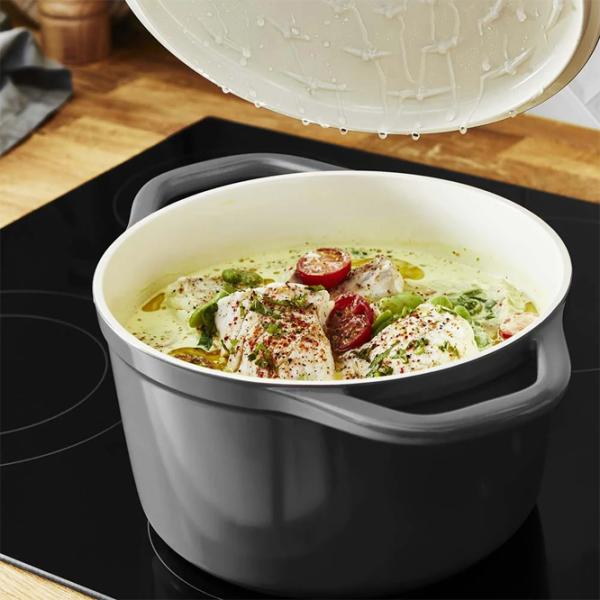 Кастрюля Tefal E2554604 4.7л Алюминий / Черный photo 6