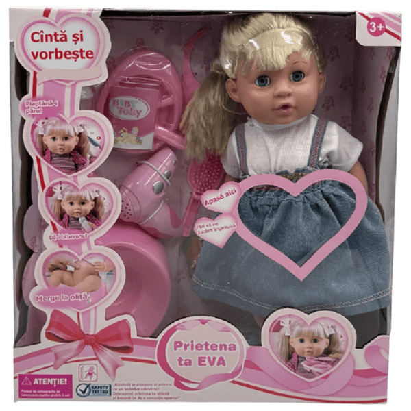 Păpușă HD Toys EVA 32478  / 3+ photo 1
