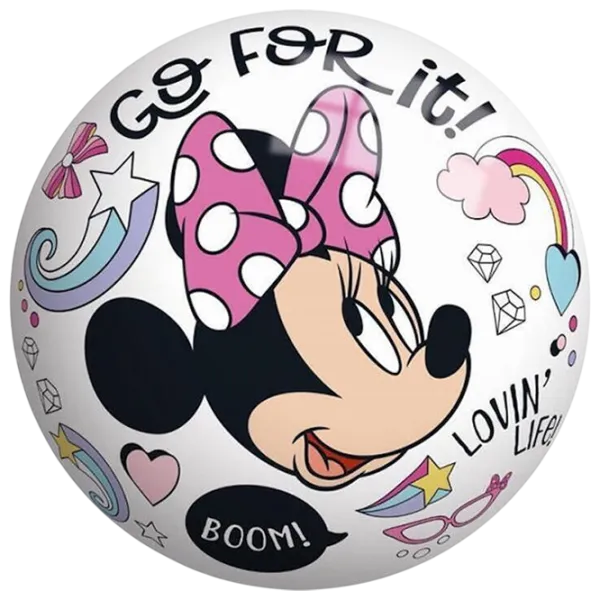 Надувной мяч JOHN Mickey Mouse 47537 3+ / Разноцветный Белый photo 1