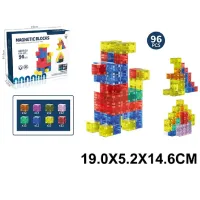 Constructor HD Toys Magnetic Blocks Clasic/ Multicolor photo 2