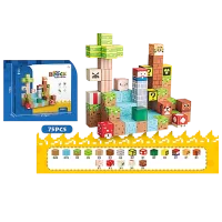 Constructor HD Toys Magnetic Blocks Clasic/ Multicolor