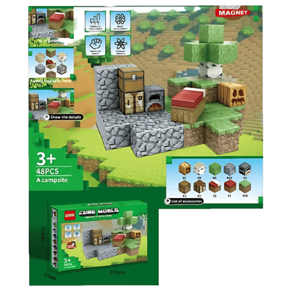 Constructor HD Toys Cube World Clasic/ Multicolor photo 1