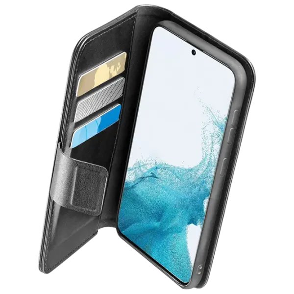 Чехол для смартфона Samsung Galaxy S23 FE Cellularline / Book Case / Искусственная кожа / Черный photo 1