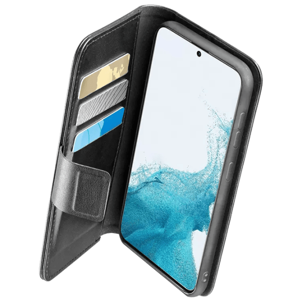 Чехол для смартфона Samsung Galaxy S23 FE Cellularline / Book Case / Искусственная кожа / Черный photo 1
