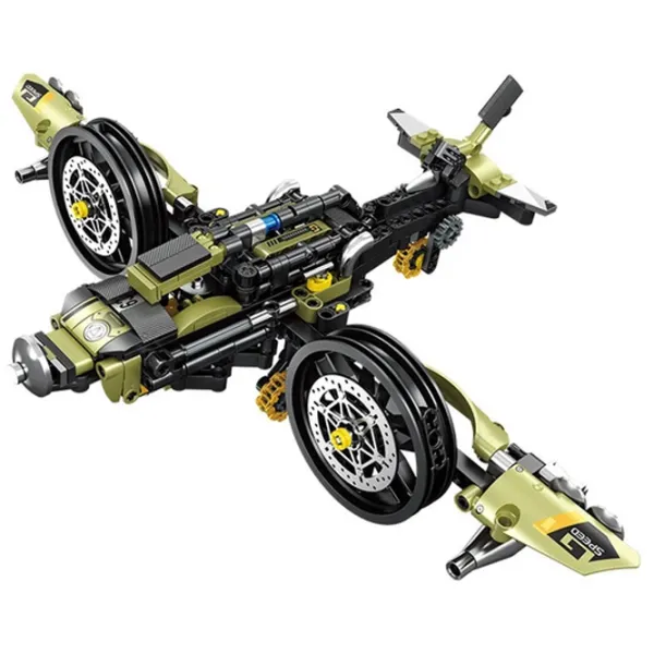 Constructor HD Toys R8/1/2 Transport/ Green photo 3