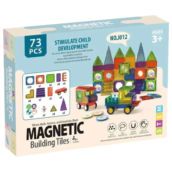 Constructor HD Toys Magnetic Clasic/ Multicolor photo 1