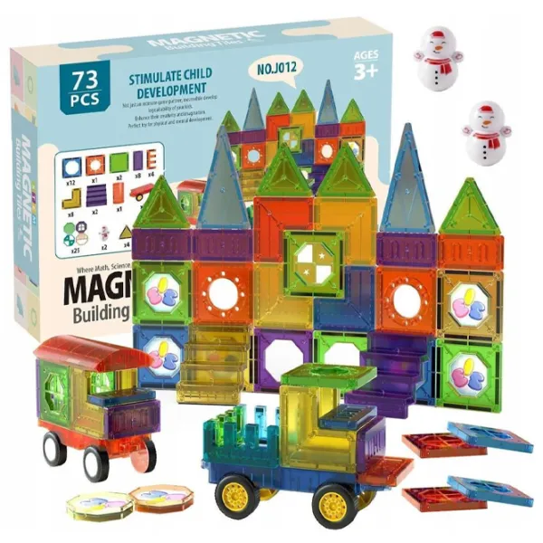 Constructor HD Toys Magnetic Clasic/ Multicolor photo 3