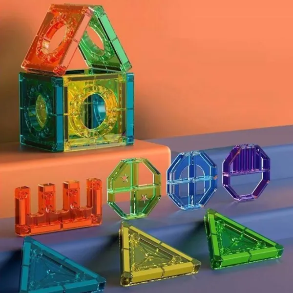 Constructor HD Toys Magnetic Clasic/ Multicolor photo 7