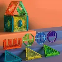 Constructor HD Toys Magnetic Clasic/ Multicolor photo 7