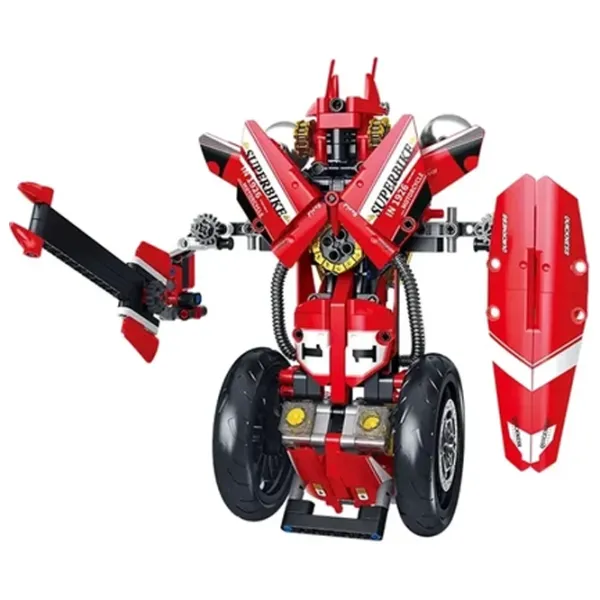 Constructor HD Toys R7/24 Robot/ Red photo 4