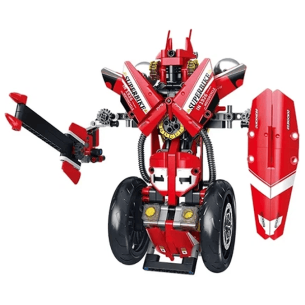 Constructor HD Toys R7/24 Robot/ Red photo 4