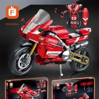Constructor HD Toys R7/24 Robot/ Red photo 5