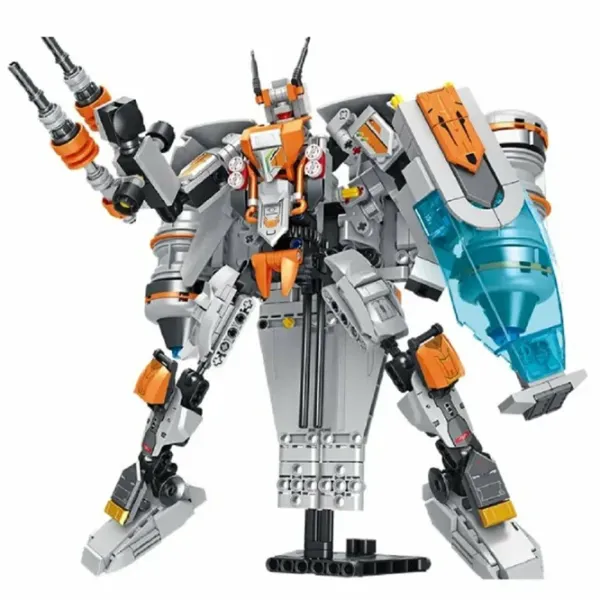 Constructor HD Toys R7/24 Robot/ Gray photo 3