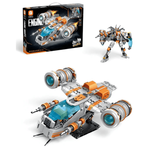 Constructor HD Toys R7/24 Robot/ Gray photo 5