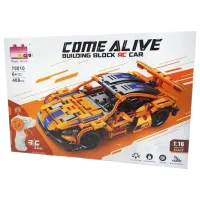 Constructor cu telecomandă HD Toys R16/28 Mașină/ Orange