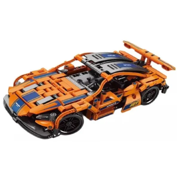 Constructor cu telecomandă HD Toys R16/28 Mașină/ Orange photo 2
