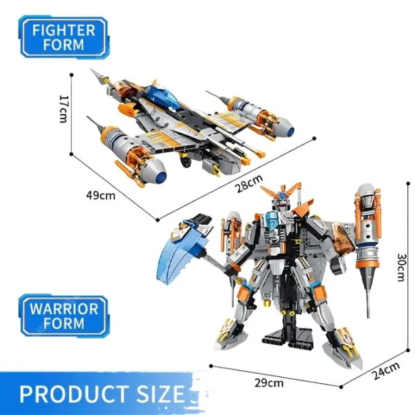 Constructor HD Toys R7/23 Robot/ Gray photo 3