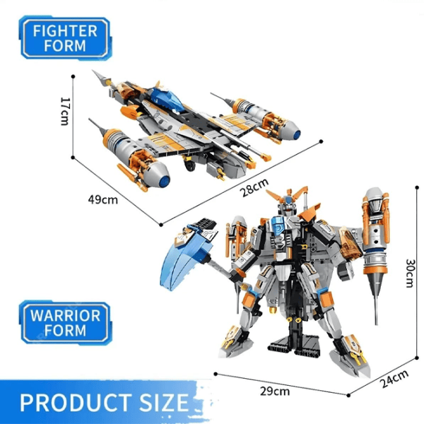 Constructor HD Toys R7/23 Robot/ Gray photo 3