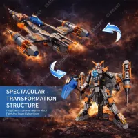 Constructor HD Toys R7/23 Robot/ Gray photo 4