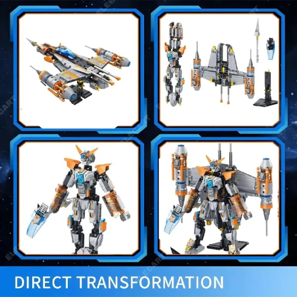 Constructor HD Toys R7/23 Robot/ Gray photo 6