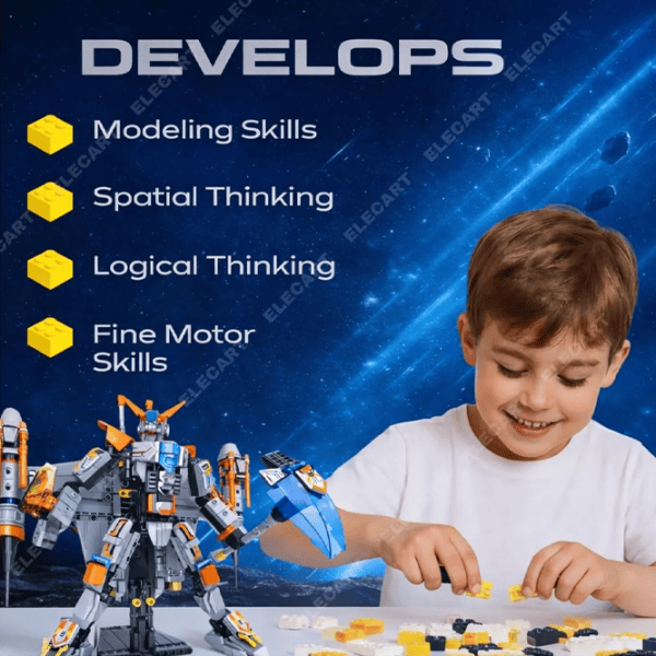 Constructor HD Toys R7/23 Robot/ Gray photo 7