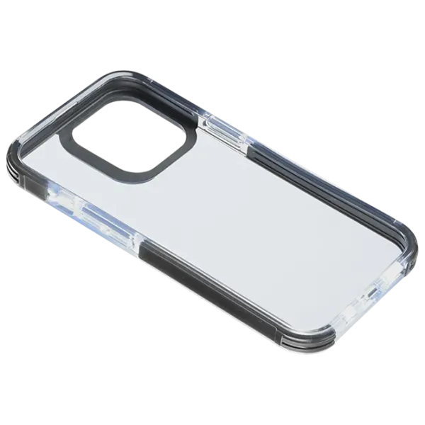 Чехол для смартфона Apple iPhone 14 Pro Max Cellularline / Back / ТПУ / Черный Прозрачный photo 1