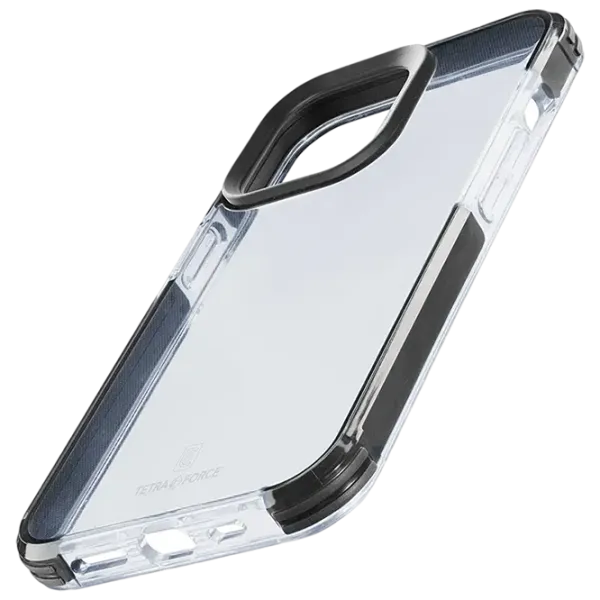 Чехол для смартфона Apple iPhone 14 Pro Max Cellularline / Back / ТПУ / Черный Прозрачный photo 3