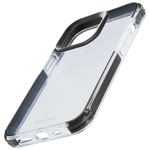 Чехол для смартфона Apple iPhone 14 Pro Max Cellularline / Back / ТПУ / Черный Прозрачный photo 3