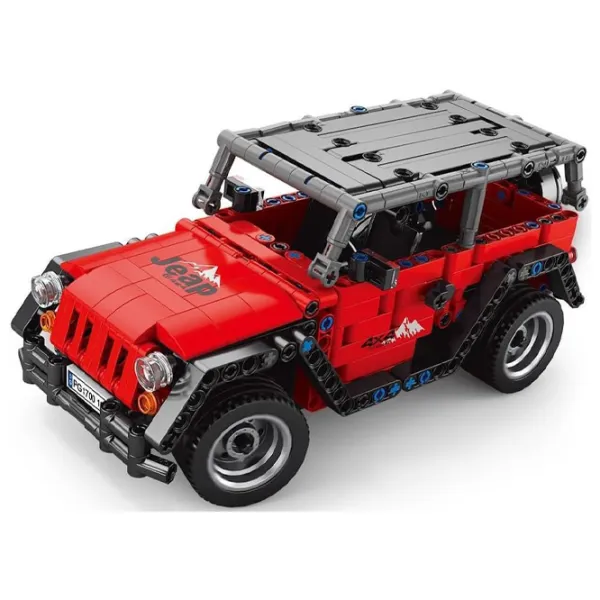 Constructor cu telecomandă HD Toys R16/28 Mașină/ Red photo 2