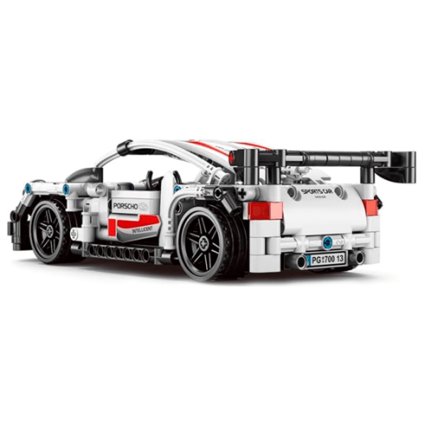 Constructor cu telecomandă HD Toys R16/28 Mașină/ White photo 3
