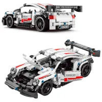 Constructor cu telecomandă HD Toys R16/28 Mașină/ White photo 4