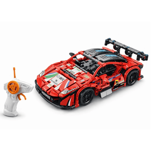 Constructor cu telecomandă HD Toys R16/28 Mașină/ Red photo 4