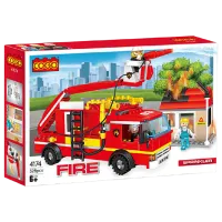 Конструктор HD Toys D1R8/24 Пожарные/ Красный