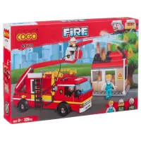 Constructor HD Toys D1R8/24 Pompieri/ Red photo 4