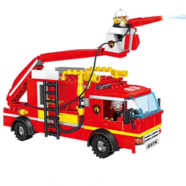 Constructor HD Toys D1R8/24 Pompieri/ Red photo 5