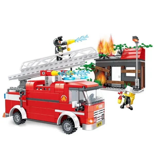 Constructor HD Toys D1R7/17 Pompieri/ Red photo 2