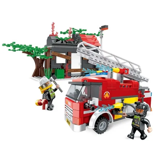 Constructor HD Toys D1R7/17 Pompieri/ Red photo 3