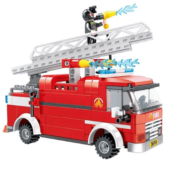 Constructor HD Toys D1R7/17 Pompieri/ Red photo 4
