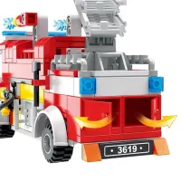 Constructor HD Toys D1R7/17 Pompieri/ Red photo 5