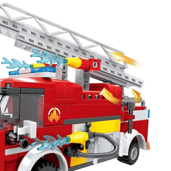 Constructor HD Toys D1R7/17 Pompieri/ Red photo 6
