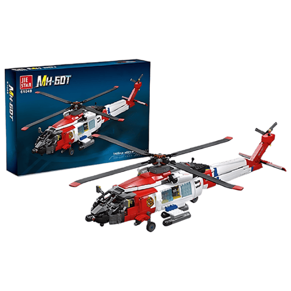 Constructor HD Toys D1R7/12 Elicopter/ White photo 1