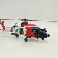 Constructor HD Toys D1R7/12 Elicopter/ White photo 3