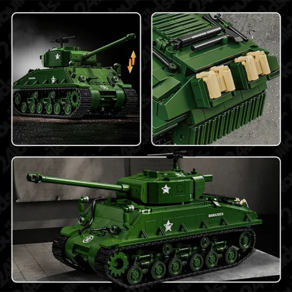 Constructor HD Toys R20/28 Tanc/ Green photo 5