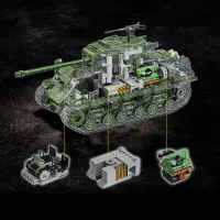 Constructor HD Toys R20/28 Tanc/ Green photo 6
