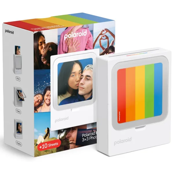 Фотопринтер Polaroid Hi Print 3x3 E-Box Bundle (10 Shots)  / Цветная / Белый photo 2