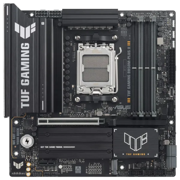 Материнская плата Asus TUF GAMING B850M-PLUS II mATX / AMD B850 photo 1