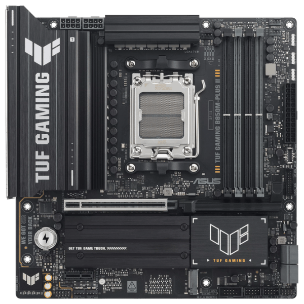 Материнская плата Asus TUF GAMING B850M-PLUS II mATX / AMD B850 photo 1