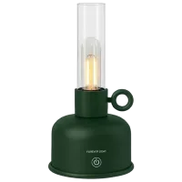 Lampă LED Forever Light Vintage Petroleum Green